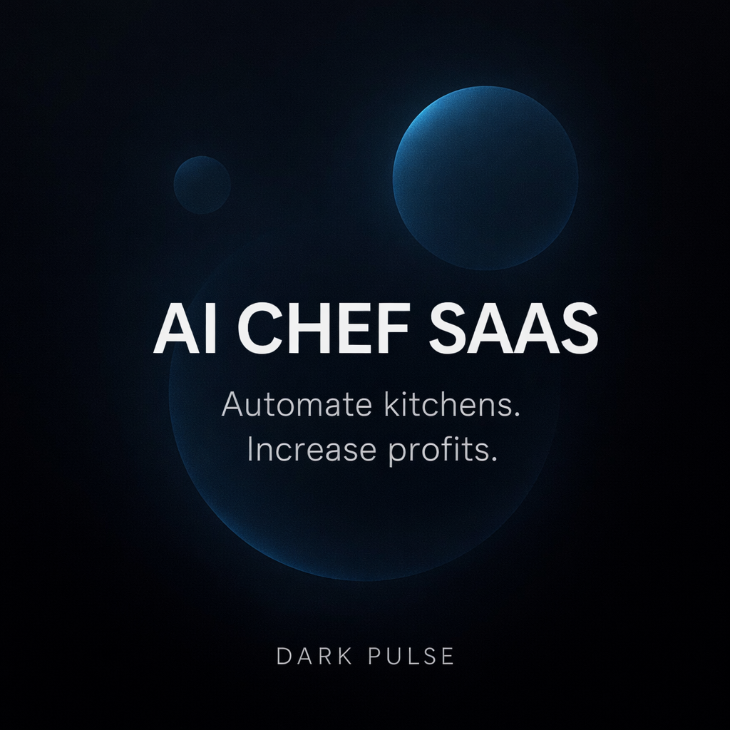 AI Chef AI Saas (Cheffy Chef)